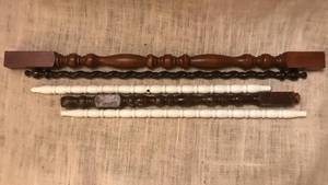 lot 1065 image: Wood Spindles