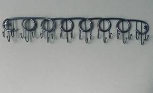 lot 1105 image: Silver Metal Wall Hook---perfect for jewelry