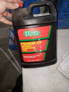 lot 3094 image: Open Gallon Automatic Transmission Fluid
