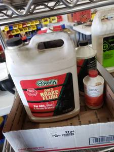 lot 3104 image: Box Brake Fluid