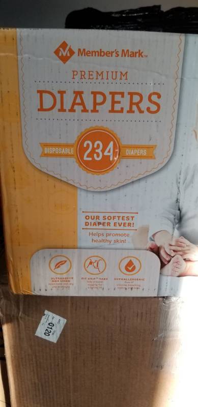members mark size 3 diapers