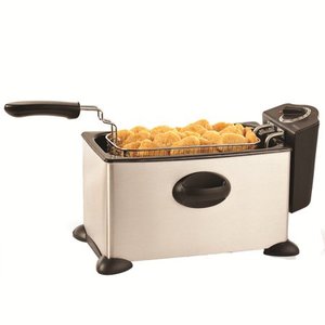 lot 6151 image: Bella Cucina - 3.5l Deep Fryer - Stainless-steel