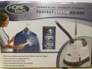 lot 6152 image: Homedics - Perfect Steam Commercial Garment Steamer - White