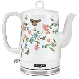 lot 6177 image: Bella Electric 1.8L Ceramic Kettle, Butterfly Meadow