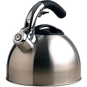 lot 6180 image: Primula Stainless Steel 3-quart Liberty Kettle
