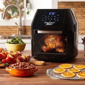 lot 6185 image: Power AirFryer - 6qt Air Fryer - Black