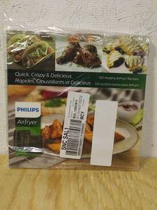 lot 6199 image: Phillips Quick, Crispy & Delicious recipe book