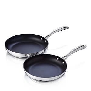 lot 6210 image: Scanpan Ctp 2-Piece Fry Pan Set - 100% Bloomingdales Exclusive