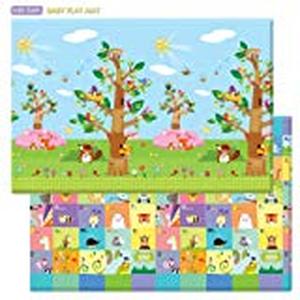 lot 6221 image: Baby Care Play Mat - Birds on the Trees (Large)