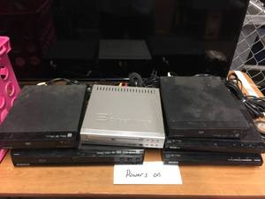 lot 5284 image: Lot of 6 DVD Players