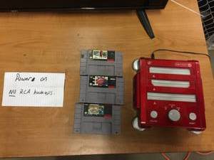 lot 5289 image: Retron Game System. Nintendo, Super Nintendo, Nintendo 64 and 3 Games