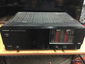 lot 5298 image: Kenwood Stereo Power Amplifier Basic M2A