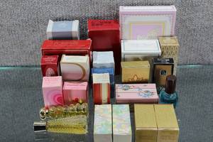 lot 2840 image: Large Lot of Assorted Avon Colognes & Perfumes in Original Boxes