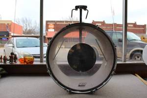 lot 2883 image: Ludwig Bass Drum with Tom-Tom Mounts