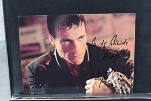 lot 2911 image: Autographed 5 x 7 Color Photo of Jean Claude Van Damme