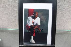 lot 2912 image: Autographed 6 X 9 Color Photo of Evander Holyfield