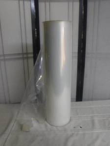 lot 8929 image: Roll of clear plastic
