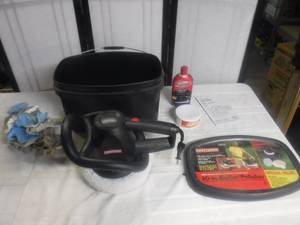 lot 8935 image: Craftsman 10 inch buffer polisher with case