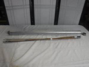 lot 12535 image: Fly fishing rod with metal case
