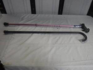 lot 12536 image: Pair of walking canes