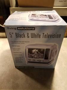 lot 19148 image: 5 Black and White Television