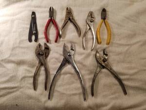 lot 19175 image: Pliers and Snippers Lot