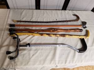 lot 19182 image: Mixed Walking Cane Lot