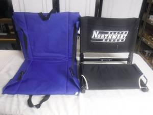 lot 12558 image: Stadium seating chairs