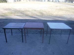 lot 12568 image: Card tables