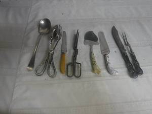 lot 12586 image: Vintage kitchen utensils