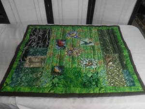 lot 12587 image: Lap quilt