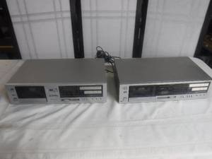 lot 12614 image: Vintage cassette tape deck head units