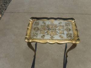 lot 12633 image: Nice antique hallway stand table