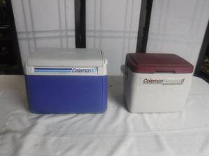 lot 12653 image: 2 Coleman coolers