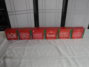 lot 12674 image: JCPenney Home Towne Express Christmas Train Cars