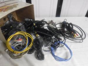lot 12681 image: Large Lot of Assorted Cables and Cords