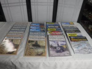 lot 12690 image: Model Train Magazines Huge Lot