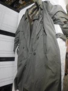 lot 12720 image: Bradley Jons Trench Coat Size 40