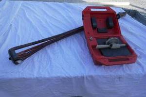 lot 11019 image: David White L6-20 Meridian Optical Level with Case and Tripod