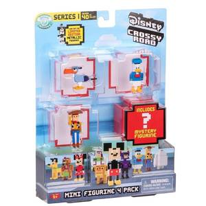 lot 11466 image: Disney Crossy Roads Series 1 - Mini Figurine 6 Packs