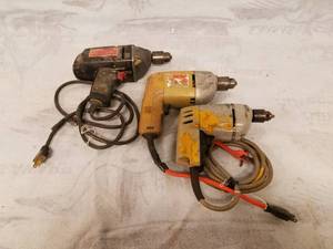 lot 11479 image: Power Drills Lot of 3