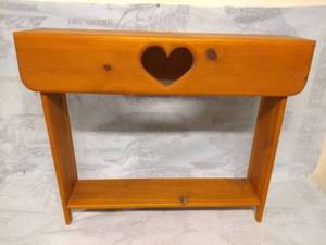 lot 11547 image: Wooden Sofa or Console Table