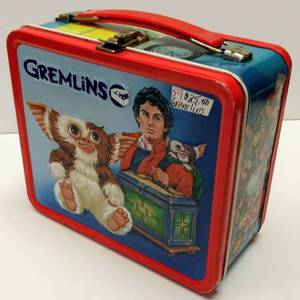 lot 101 image: Vintage Gremlins Movie Lunch Box  1984 Warner Brothers