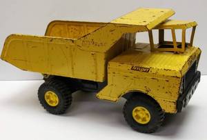 lot 119 image: 960s Nylint Pressed Steel Dump Truck