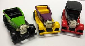 lot 127 image: Tiny Tonka Vintage Lot of 3  The Stinger,  Dragon Wagon, & Frantic Flivver