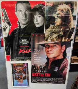 lot 182 image: 1980s and 1990 Movie Posters  Benji, Patrick Swayze, & More