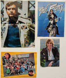 lot 183 image: 1970s Posters Shaun Cassidy, The Fonz, Grease, & The 6 Million Dollar Man