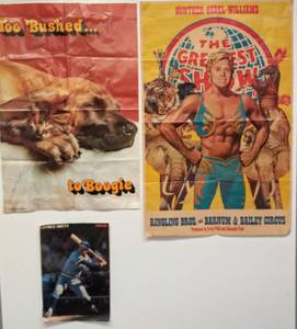 lot 184 image: 1981 Ringling Bros.- Barnum & Bailey Litho Poster & Others