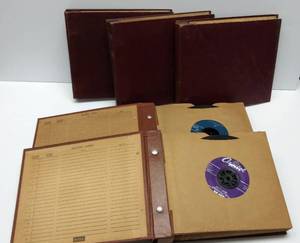 lot 195 image: Vintage 45s In Storage Albums  59 Total
