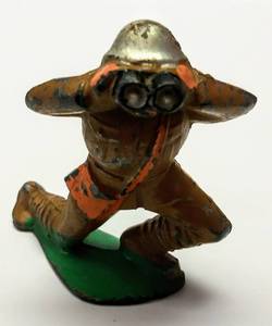 lot 199 image: Vintage Manoil Lead Toy Soldier